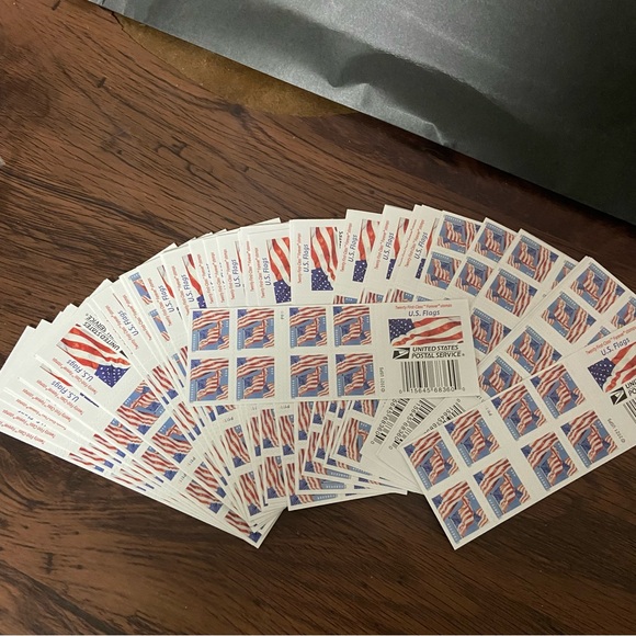 U.S Flag Forever Stamps - 50 books——1000 pcs